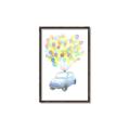 Picture of Balloon Car _GroupedProduct_Rectangle_Portrait_Mini_ _GroupedProduct_Rectangle_Portrait_Canvas_Framed_
