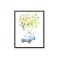 Picture of Balloon Car _GroupedProduct_Rectangle_Portrait_Mini_ _GroupedProduct_Rectangle_Portrait_Canvas_Framed_