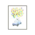 Picture of Balloon Car _GroupedProduct_Rectangle_Portrait_Mini_ _GroupedProduct_Rectangle_Portrait_Canvas_Framed_