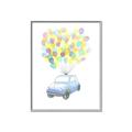 Picture of Balloon Car _GroupedProduct_Rectangle_Portrait_Mini_ _GroupedProduct_Rectangle_Portrait_Canvas_Framed_