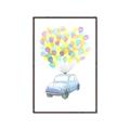 Picture of Balloon Car _GroupedProduct_Rectangle_Portrait_Mini_ _GroupedProduct_Rectangle_Portrait_Canvas_Framed_