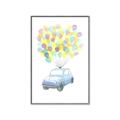 Picture of Balloon Car _GroupedProduct_Rectangle_Portrait_Mini_ _GroupedProduct_Rectangle_Portrait_Canvas_Framed_