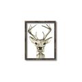 Picture of Baby Deer with Short Tie _GroupedProduct_Rectangle_Portrait_Mini_ _GroupedProduct_Rectangle_Portrait_Canvas_Framed_