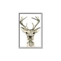Picture of Baby Deer with Short Tie _GroupedProduct_Rectangle_Portrait_Mini_ _GroupedProduct_Rectangle_Portrait_Canvas_Framed_
