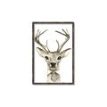 Picture of Baby Deer with Short Tie _GroupedProduct_Rectangle_Portrait_Mini_ _GroupedProduct_Rectangle_Portrait_Canvas_Framed_