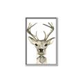 Picture of Baby Deer with Short Tie _GroupedProduct_Rectangle_Portrait_Mini_ _GroupedProduct_Rectangle_Portrait_Canvas_Framed_