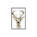 Picture of Baby Deer with Short Tie _GroupedProduct_Rectangle_Portrait_Mini_ _GroupedProduct_Rectangle_Portrait_Canvas_Framed_