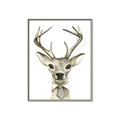 Picture of Baby Deer with Short Tie _GroupedProduct_Rectangle_Portrait_Mini_ _GroupedProduct_Rectangle_Portrait_Canvas_Framed_