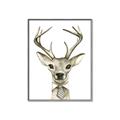 Picture of Baby Deer with Short Tie _GroupedProduct_Rectangle_Portrait_Mini_ _GroupedProduct_Rectangle_Portrait_Canvas_Framed_