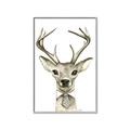Picture of Baby Deer with Short Tie _GroupedProduct_Rectangle_Portrait_Mini_ _GroupedProduct_Rectangle_Portrait_Canvas_Framed_