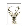 Picture of Baby Deer with Short Tie _GroupedProduct_Rectangle_Portrait_Mini_ _GroupedProduct_Rectangle_Portrait_Canvas_Framed_