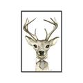 Picture of Baby Deer with Short Tie _GroupedProduct_Rectangle_Portrait_Mini_ _GroupedProduct_Rectangle_Portrait_Canvas_Framed_