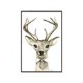 Picture of Baby Deer with Short Tie _GroupedProduct_Rectangle_Portrait_Mini_ _GroupedProduct_Rectangle_Portrait_Canvas_Framed_