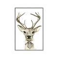 Picture of Baby Deer with Short Tie _GroupedProduct_Rectangle_Portrait_Mini_ _GroupedProduct_Rectangle_Portrait_Canvas_Framed_