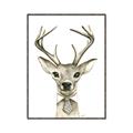 Picture of Baby Deer with Short Tie _GroupedProduct_Rectangle_Portrait_Mini_ _GroupedProduct_Rectangle_Portrait_Canvas_Framed_