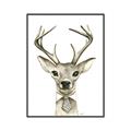 Picture of Baby Deer with Short Tie _GroupedProduct_Rectangle_Portrait_Mini_ _GroupedProduct_Rectangle_Portrait_Canvas_Framed_