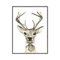 Picture of Baby Deer with Short Tie _GroupedProduct_Rectangle_Portrait_Mini_ _GroupedProduct_Rectangle_Portrait_Canvas_Framed_