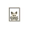 Picture of Baby Fox with Bow Tie _GroupedProduct_Rectangle_Portrait_Mini_ _GroupedProduct_Rectangle_Portrait_Canvas_Framed_