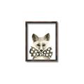Picture of Baby Fox with Bow Tie _GroupedProduct_Rectangle_Portrait_Mini_ _GroupedProduct_Rectangle_Portrait_Canvas_Framed_