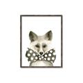 Picture of Baby Fox with Bow Tie _GroupedProduct_Rectangle_Portrait_Mini_ _GroupedProduct_Rectangle_Portrait_Canvas_Framed_