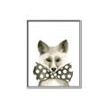 Picture of Baby Fox with Bow Tie _GroupedProduct_Rectangle_Portrait_Mini_ _GroupedProduct_Rectangle_Portrait_Canvas_Framed_