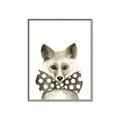 Picture of Baby Fox with Bow Tie _GroupedProduct_Rectangle_Portrait_Mini_ _GroupedProduct_Rectangle_Portrait_Canvas_Framed_