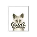 Picture of Baby Fox with Bow Tie _GroupedProduct_Rectangle_Portrait_Mini_ _GroupedProduct_Rectangle_Portrait_Canvas_Framed_