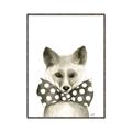 Picture of Baby Fox with Bow Tie _GroupedProduct_Rectangle_Portrait_Mini_ _GroupedProduct_Rectangle_Portrait_Canvas_Framed_