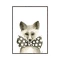 Picture of Baby Fox with Bow Tie _GroupedProduct_Rectangle_Portrait_Mini_ _GroupedProduct_Rectangle_Portrait_Canvas_Framed_
