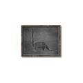 Picture of Geo Dino II Black  _GroupedProduct_Rectangle_Landscape_Mini_ _GroupedProduct_Rectangle_Landscape_Canvas_Framed_