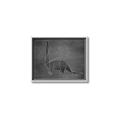 Picture of Geo Dino II Black  _GroupedProduct_Rectangle_Landscape_Mini_ _GroupedProduct_Rectangle_Landscape_Canvas_Framed_