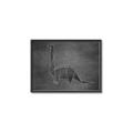 Picture of Geo Dino II Black  _GroupedProduct_Rectangle_Landscape_Mini_ _GroupedProduct_Rectangle_Landscape_Canvas_Framed_