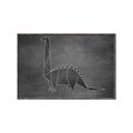 Picture of Geo Dino II Black  _GroupedProduct_Rectangle_Landscape_Mini_ _GroupedProduct_Rectangle_Landscape_Canvas_Framed_
