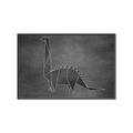 Picture of Geo Dino II Black  _GroupedProduct_Rectangle_Landscape_Mini_ _GroupedProduct_Rectangle_Landscape_Canvas_Framed_
