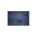 Picture of Geo Dino II    _GroupedProduct_Rectangle_Landscape_Mini_ _GroupedProduct_Rectangle_Landscape_Canvas_Framed_