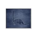 Picture of Geo Dino II    _GroupedProduct_Rectangle_Landscape_Mini_ _GroupedProduct_Rectangle_Landscape_Canvas_Framed_