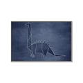 Picture of Geo Dino II    _GroupedProduct_Rectangle_Landscape_Mini_ _GroupedProduct_Rectangle_Landscape_Canvas_Framed_