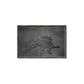 Picture of Geo Dino I Black  _GroupedProduct_Rectangle_Landscape_Mini_ _GroupedProduct_Rectangle_Landscape_Canvas_Framed_