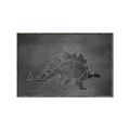 Picture of Geo Dino I Black  _GroupedProduct_Rectangle_Landscape_Mini_ _GroupedProduct_Rectangle_Landscape_Canvas_Framed_