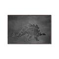 Picture of Geo Dino I Black  _GroupedProduct_Rectangle_Landscape_Mini_ _GroupedProduct_Rectangle_Landscape_Canvas_Framed_