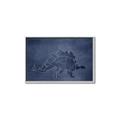 Picture of Geo Dino I  _GroupedProduct_Rectangle_Landscape_Mini_ _GroupedProduct_Rectangle_Landscape_Canvas_Framed_