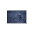 Picture of Geo Dino I  _GroupedProduct_Rectangle_Landscape_Mini_ _GroupedProduct_Rectangle_Landscape_Canvas_Framed_