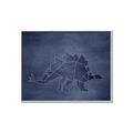 Picture of Geo Dino I  _GroupedProduct_Rectangle_Landscape_Mini_ _GroupedProduct_Rectangle_Landscape_Canvas_Framed_