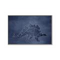 Picture of Geo Dino I  _GroupedProduct_Rectangle_Landscape_Mini_ _GroupedProduct_Rectangle_Landscape_Canvas_Framed_