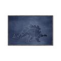 Picture of Geo Dino I  _GroupedProduct_Rectangle_Landscape_Mini_ _GroupedProduct_Rectangle_Landscape_Canvas_Framed_