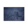 Picture of Geo Dino I  _GroupedProduct_Rectangle_Landscape_Mini_ _GroupedProduct_Rectangle_Landscape_Canvas_Framed_