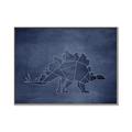 Picture of Geo Dino I  _GroupedProduct_Rectangle_Landscape_Mini_ _GroupedProduct_Rectangle_Landscape_Canvas_Framed_