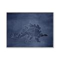 Picture of Geo Dino I  _GroupedProduct_Rectangle_Landscape_Mini_ _GroupedProduct_Rectangle_Landscape_Canvas_Framed_