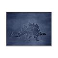 Picture of Geo Dino I  _GroupedProduct_Rectangle_Landscape_Mini_ _GroupedProduct_Rectangle_Landscape_Canvas_Framed_