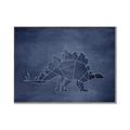 Picture of Geo Dino I  _GroupedProduct_Rectangle_Landscape_Mini_ _GroupedProduct_Rectangle_Landscape_Canvas_Framed_